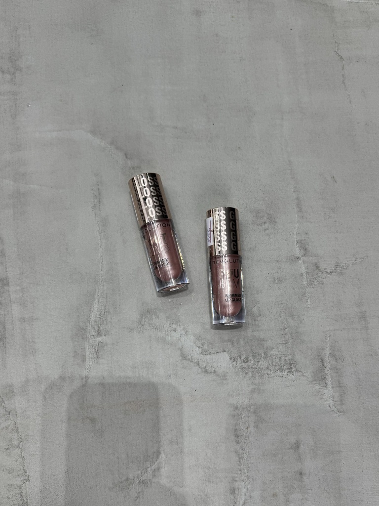 Revolution Pout Bomb Shimmer Lip Gloss Shine Pink