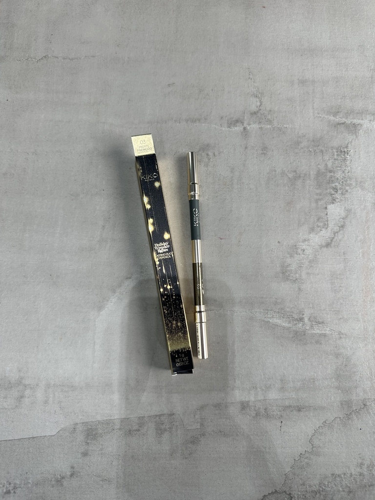 Kiko Milano Holiday Wonderlights Lasting Duo Eyepencil 03 Frosty Pinewood