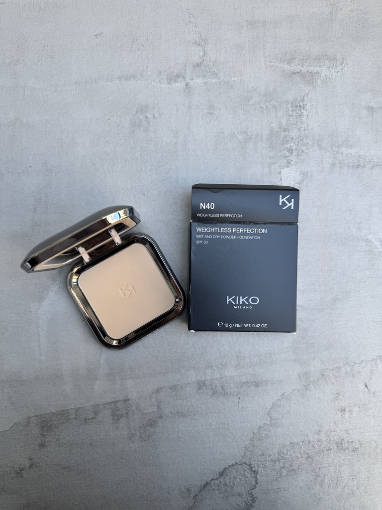 Kiko Milano Weightless Perfection Wet And Dry  Powder Foundation N40