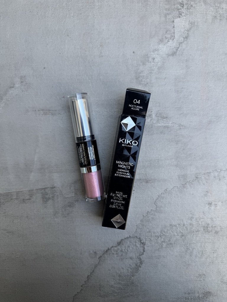 Kiko Milano Magnetic Nights Midnight Glam Kajal &Eye Shadow  04 Nocturnal Allure 