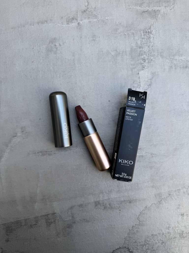 Kiko Milano Velvet Passion Matte Lipstick 319
