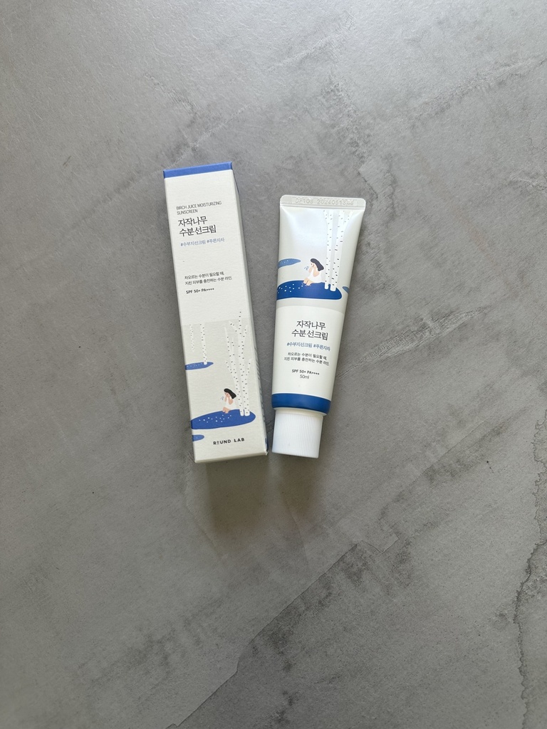 Round Lab BIRCH JUICE MOISTURIZING SUN CREAM 50ML