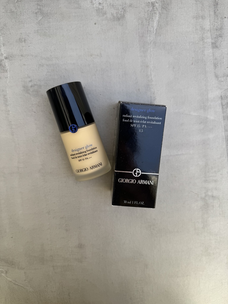 Giorgio Armani Designer Glow Foundation Spf 15 1.5
