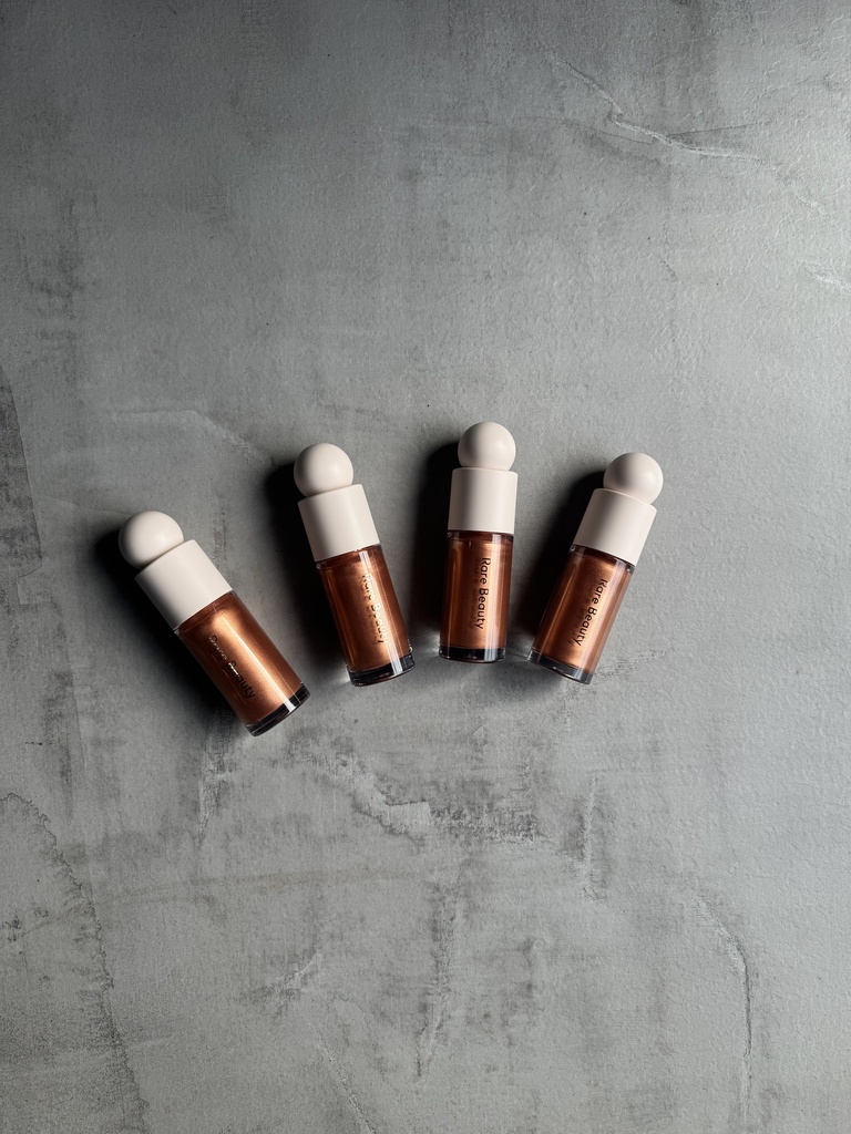 Rare Beauty Highlighter Reflect Deep Bronze Pa Sticker Pa Kuti