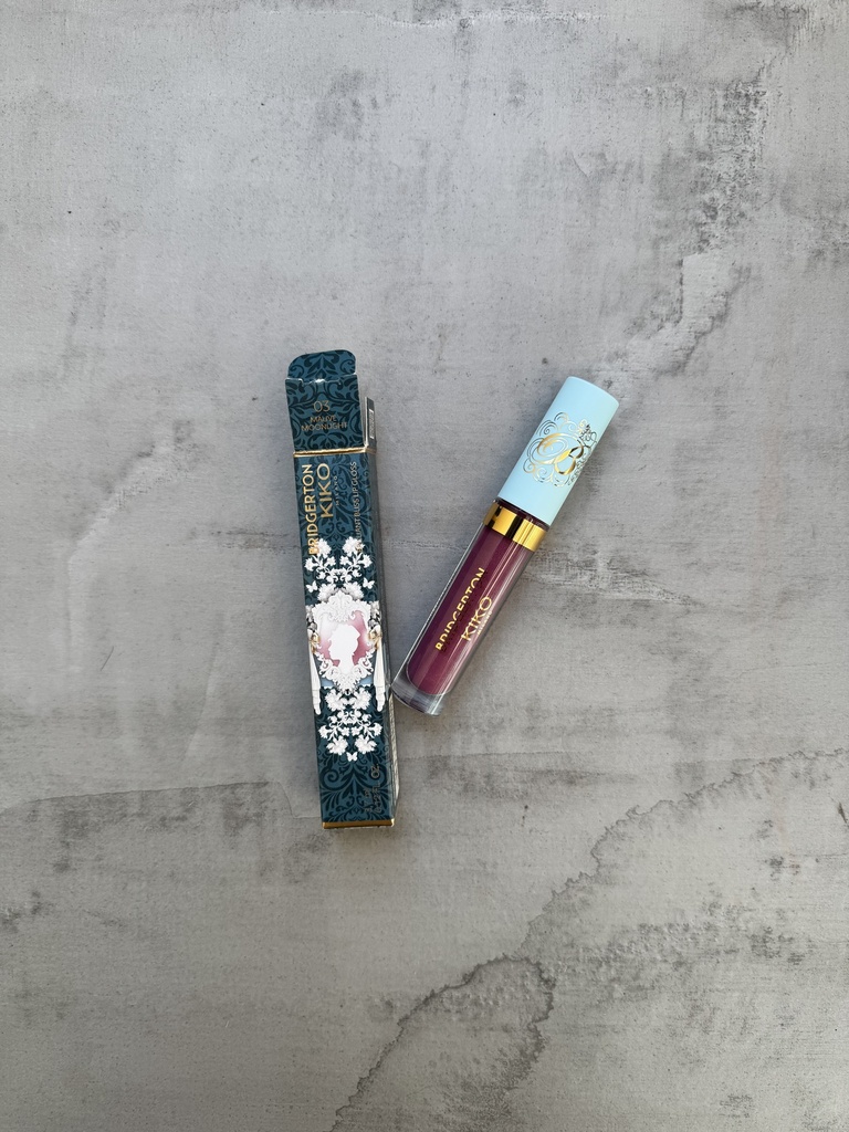 Kiko Milano Bridgerton Brilliant Bliss Lip Gloss 03 Mauve Moonlight 