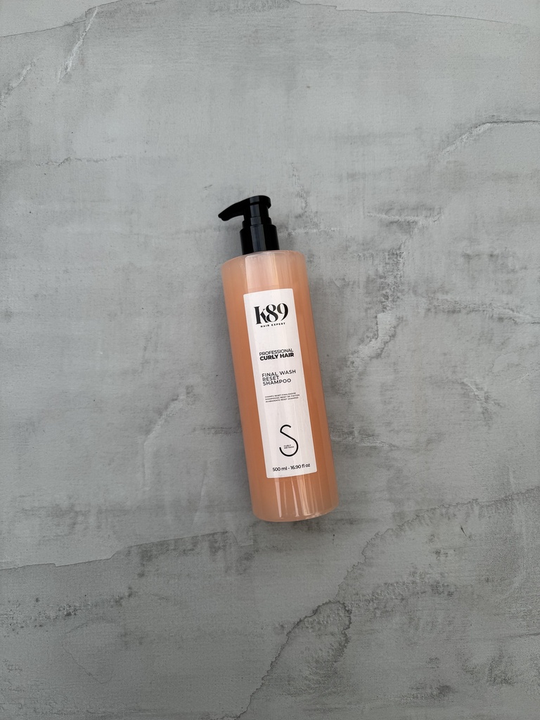 K89 Curly Hair Final Wash Reset Shampoo 500ml