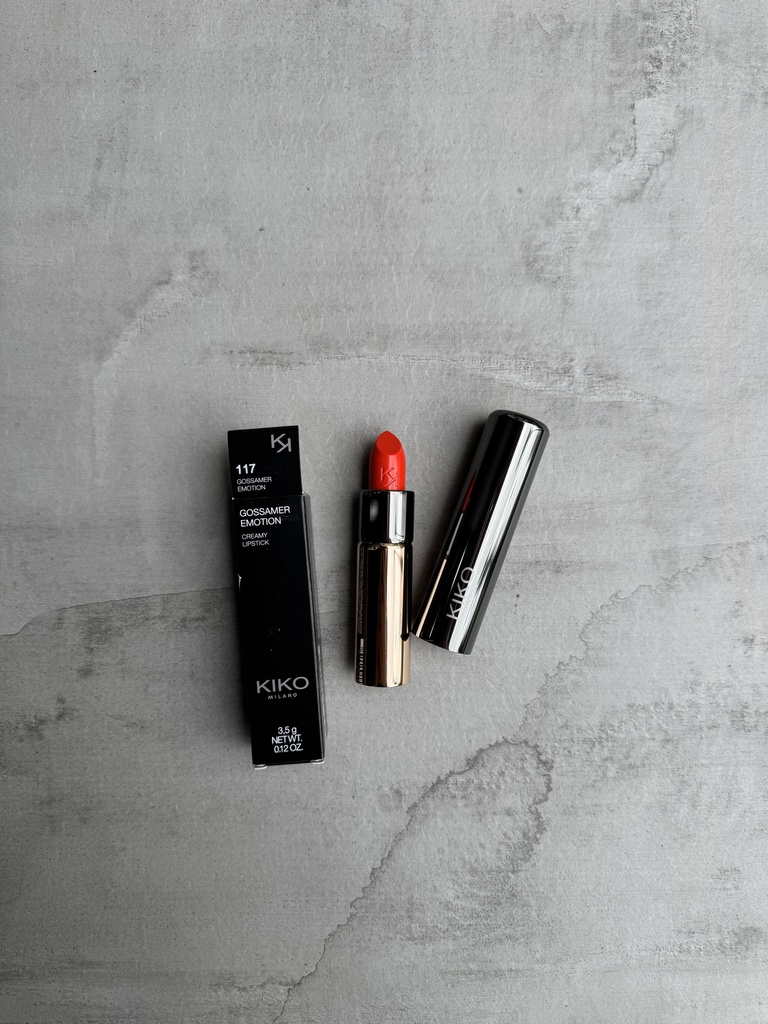 Kiko Milano Gossamer Emotion Creamy Lipstick 117