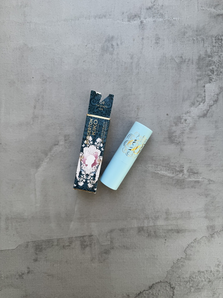 Kiko Milano Bridgerton Ballroom Beauty Satin Shine Lipstick The Dukes Kiss 04