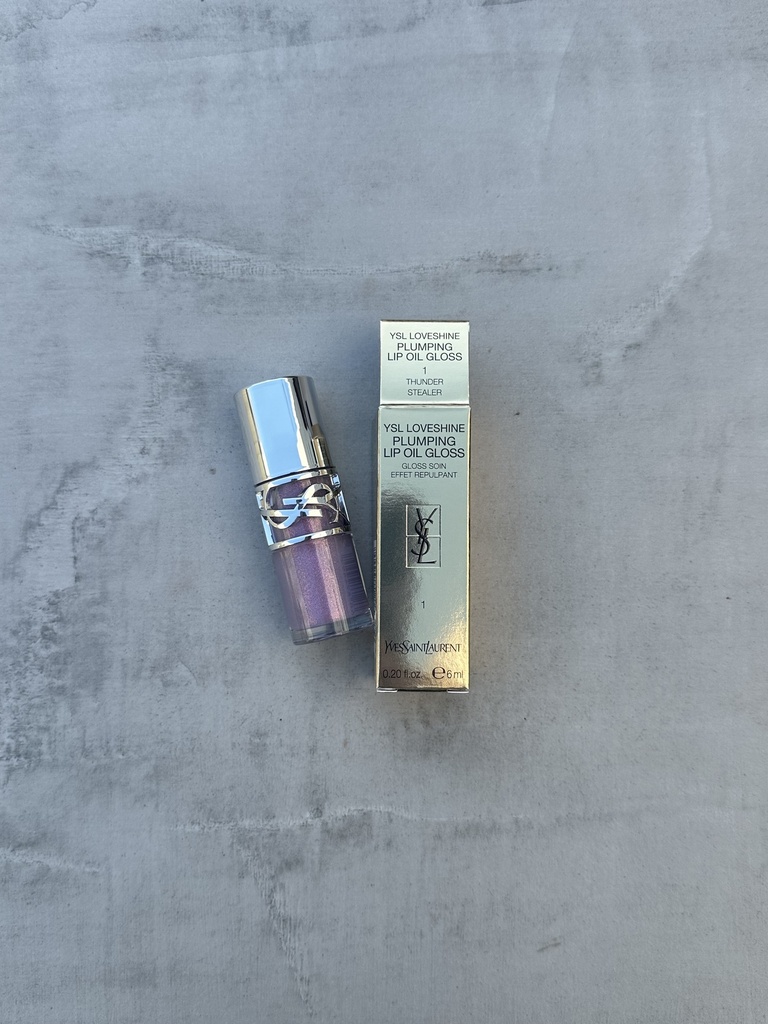 Ysl Loveshine Plumping Lip Oil Gloss 1 Thunder Stealer 