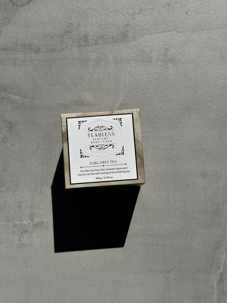 Teabless Perfume Body Scrub Earl Grey Tea 300g 