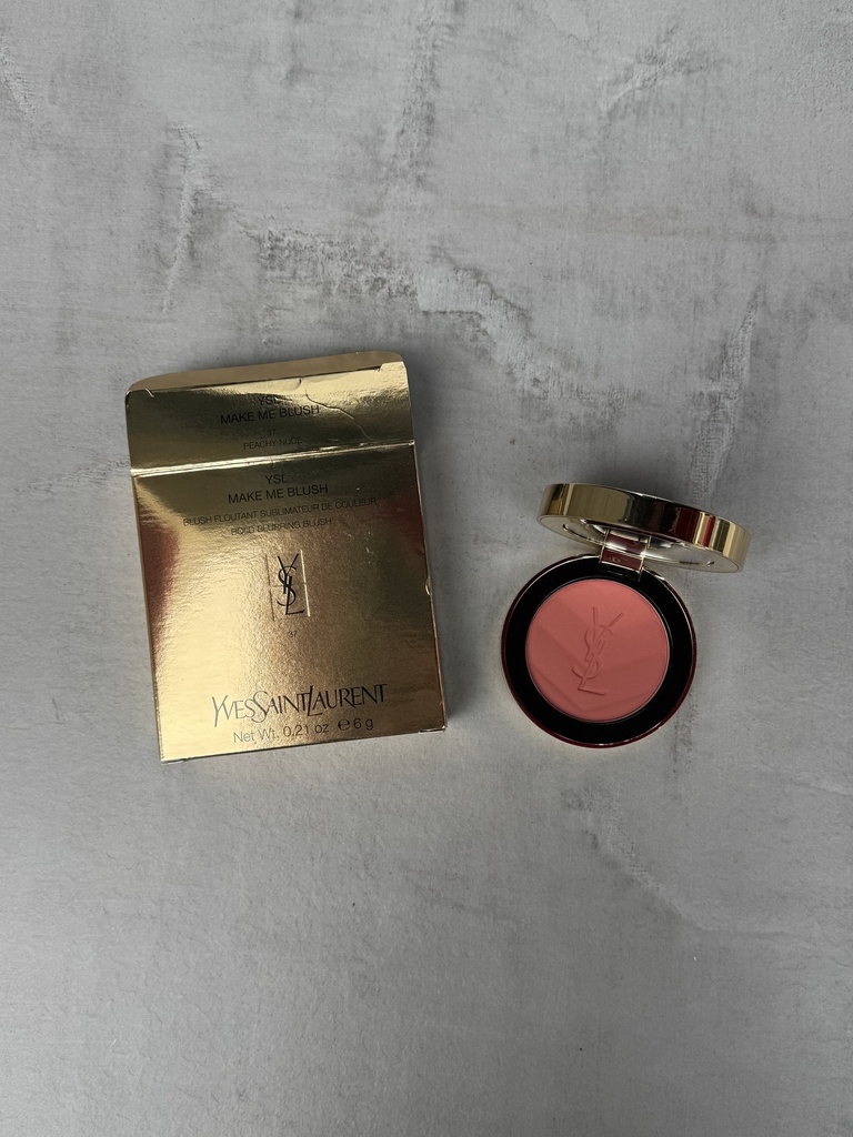 Ysl Make Me Blush Bold Blurring Blush 37 Peachy Nude