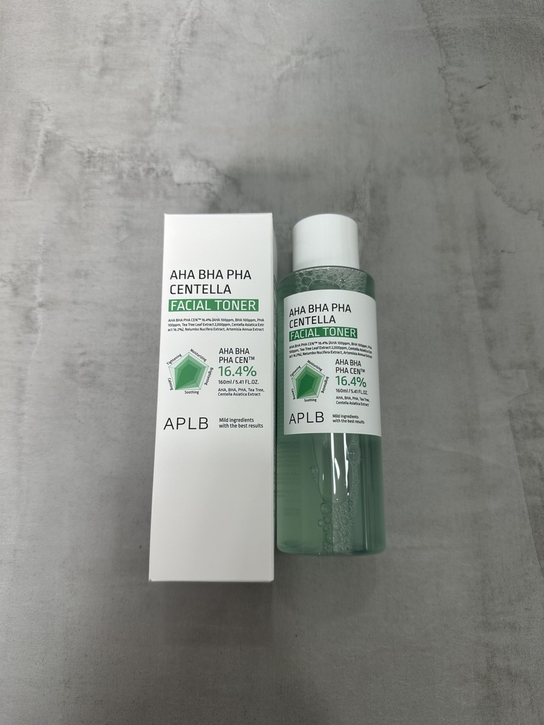 Aplb Aha Bha Pha Centella Facial Toner 160ml  