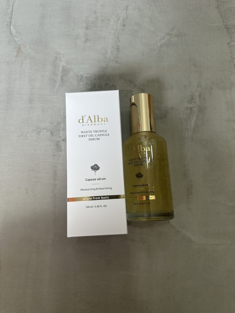 D'Alba White Truffle First Oil Capsule Serum 100ml