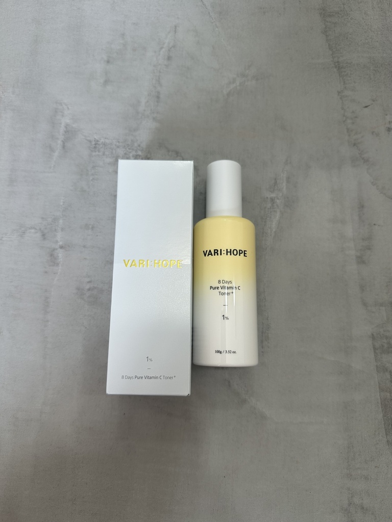 Vari Hope 1% 8 Days Pure Vitamin C Toner+ 100g 