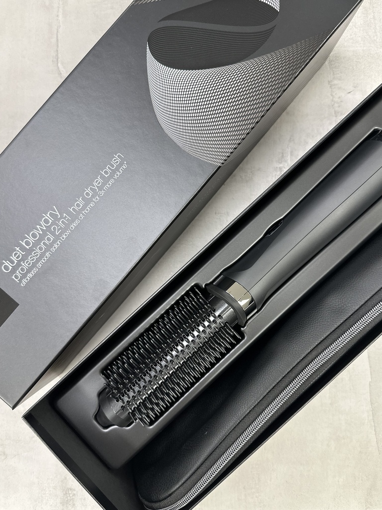 GHD Duet Blowdry Professional 2-in-1 Hair Dryer Brush Black