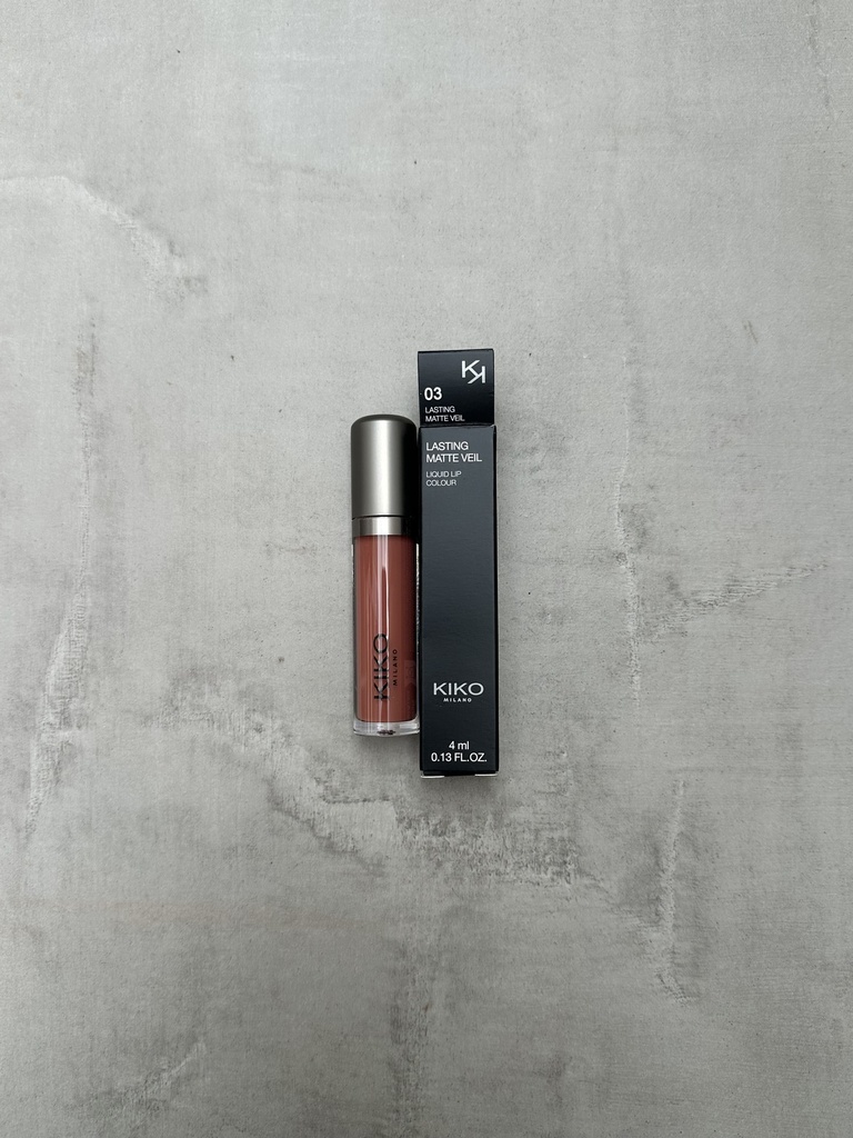  Kiko Milano Lasting Matte Veil Liquid Lip Colour 03