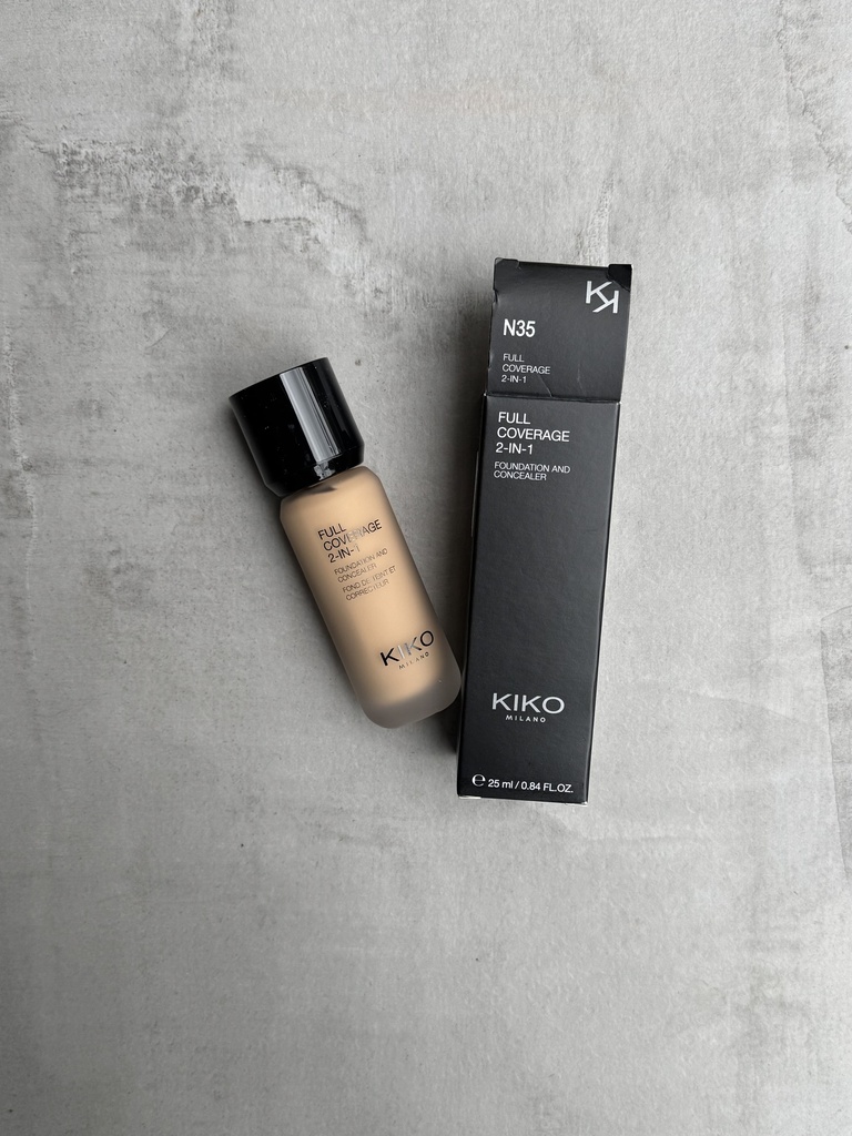 Kiko Milano Full Coverage 2-In-1 Foundation And Concealer N35