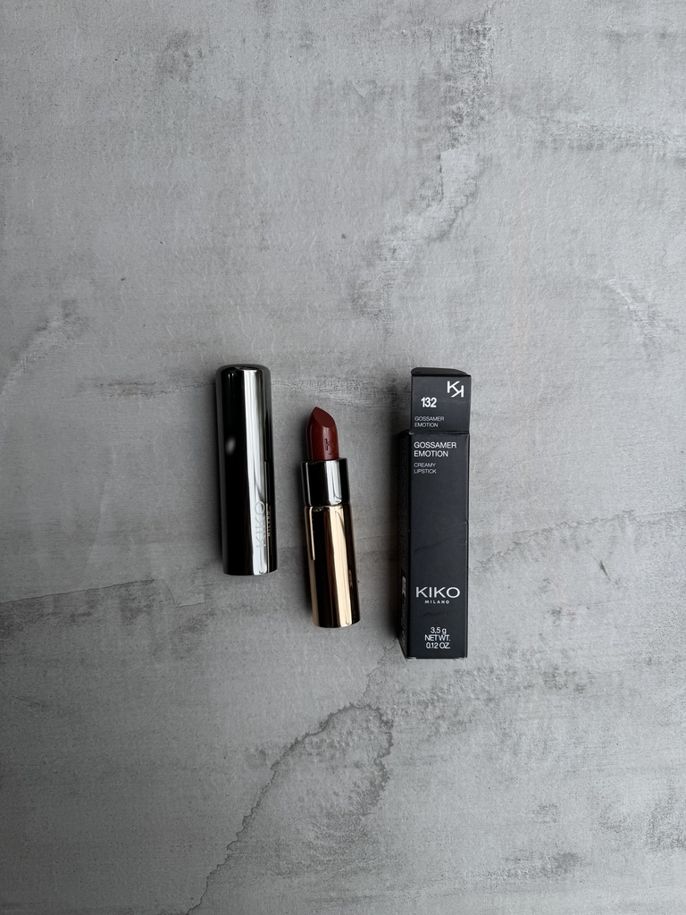 Kiko Milano Gossamer Emotion Creamy Lipstick 132