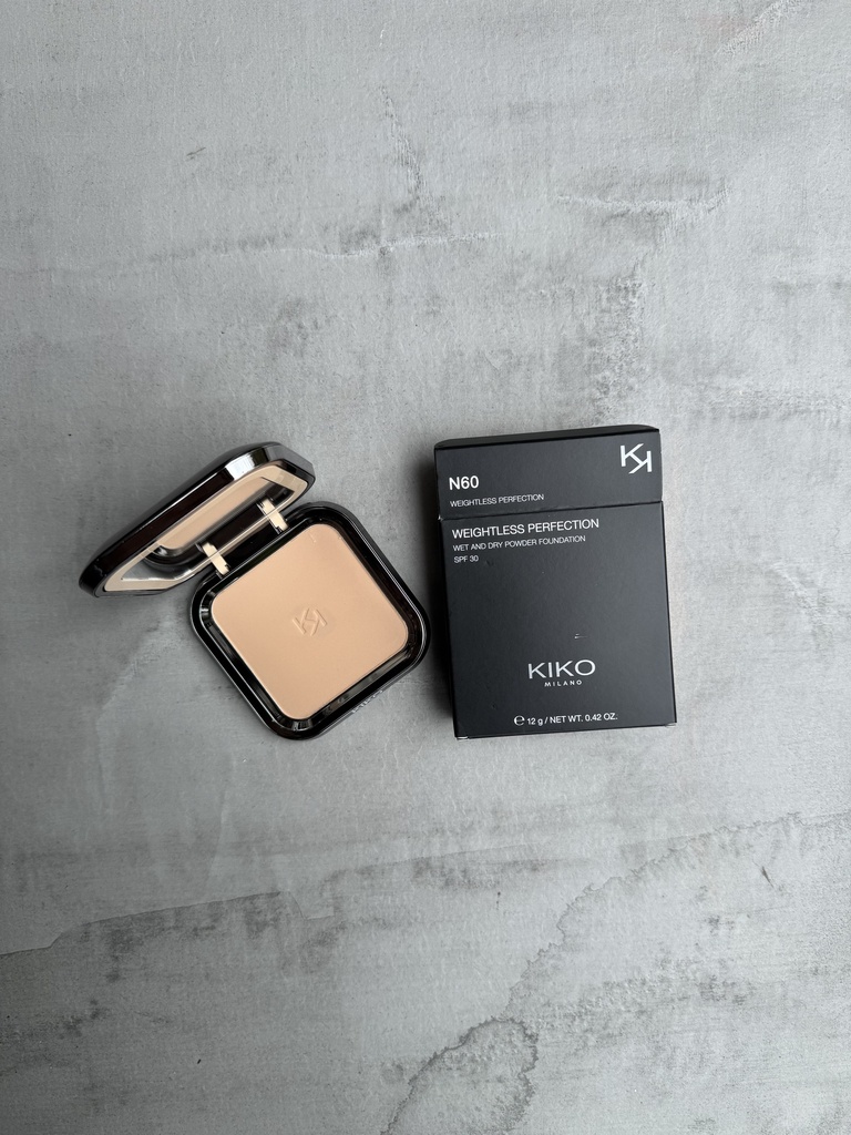 Kiko Milano Weightless Perfection Wet And Dry Powder Foundation Spf 30 N60
