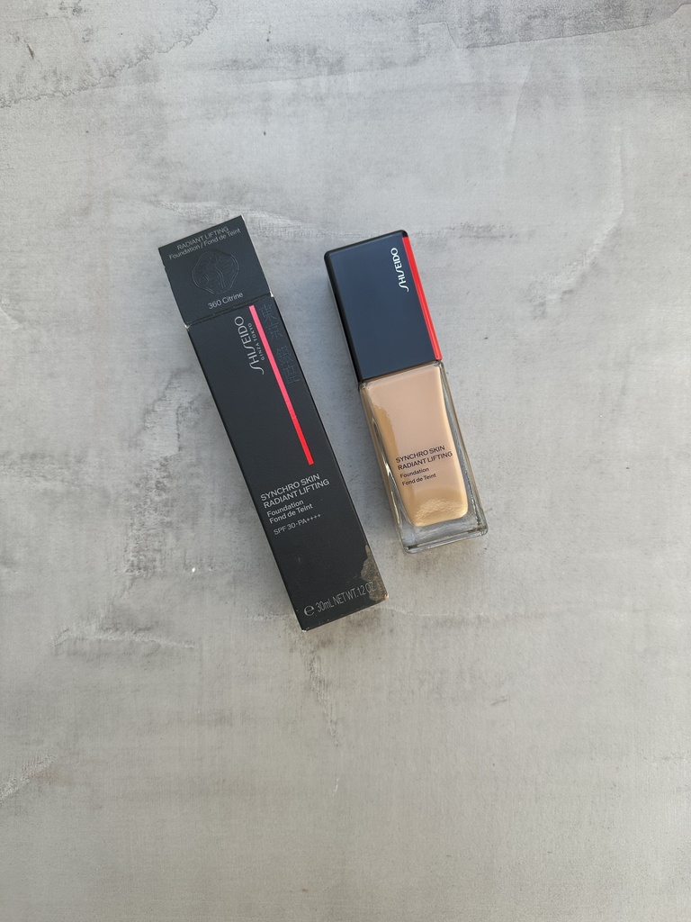 Shiseido Synchro Skin Radiant Lifting Foundation Spf30 360 Citrine 30ml