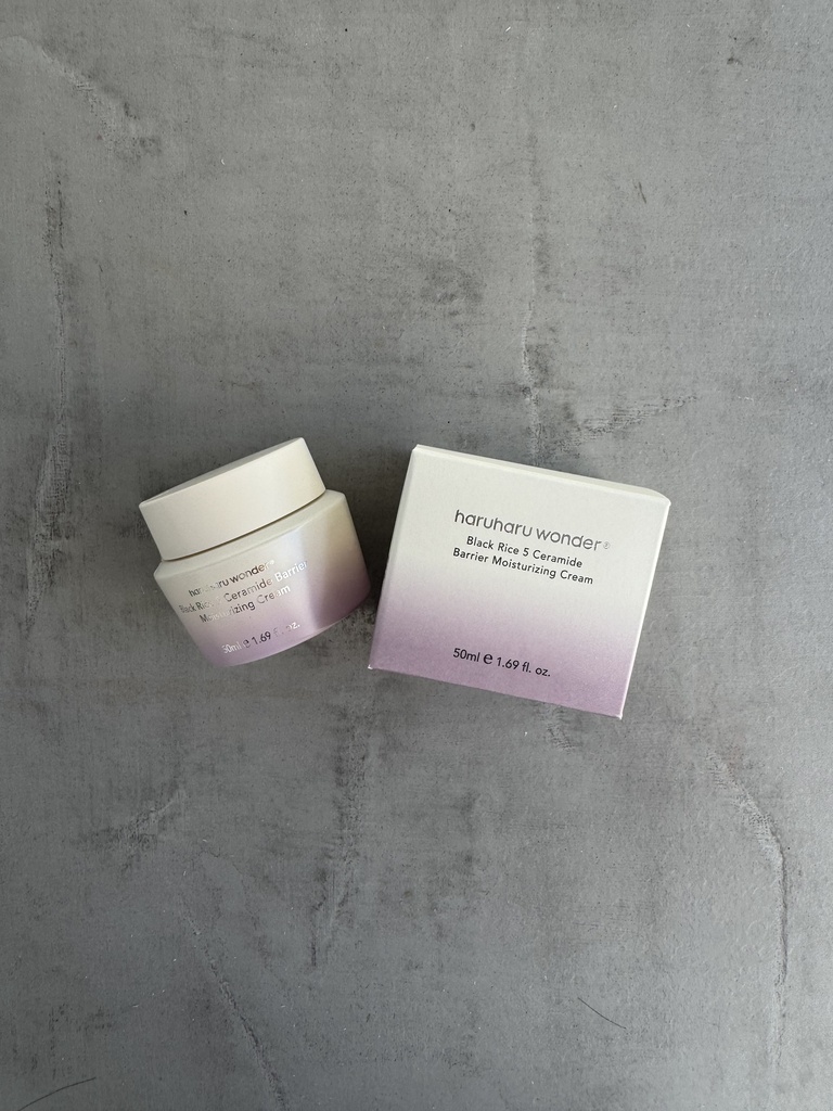Haruharu Wonder Black Rice 5 Ceramide Barrier Moisturizing Cream 50ml 
