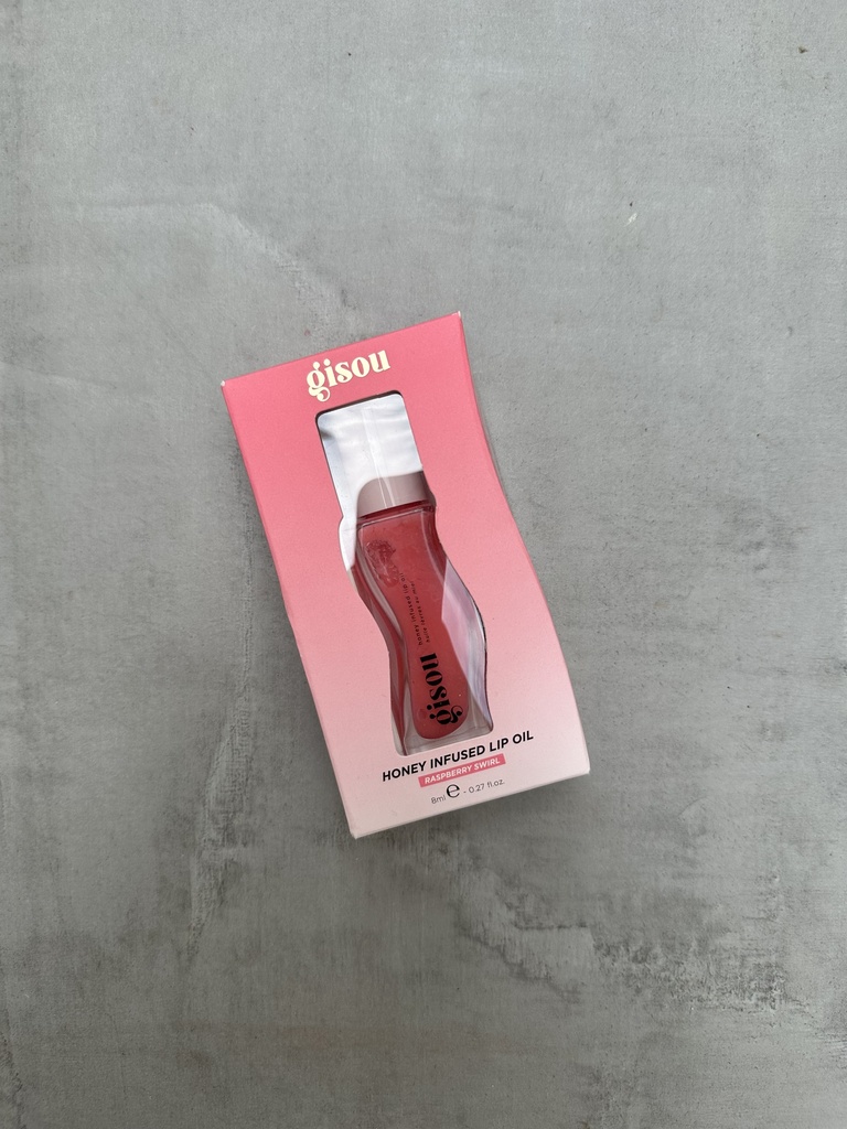 Gisou Honey Infused Lip Oil Raspberry Swirl