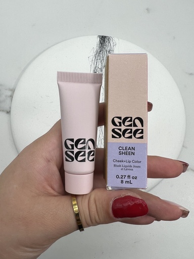 Gen See Clean Sheen Cheek Lip Color Plum 03