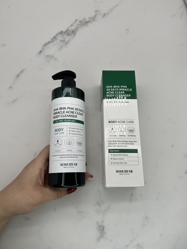 Some By MI Aha Bha Pha 30 Days Miracle Acne Clear Body Cleanser 400g