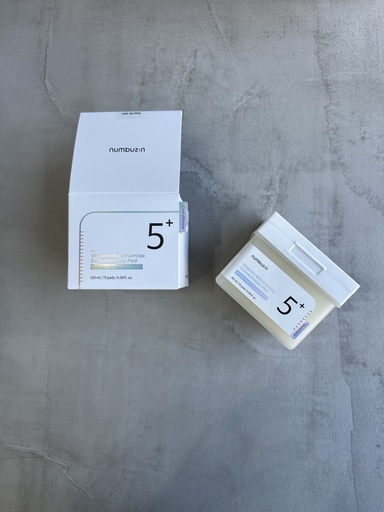 Numbuzin NO.5 VITAMIN-NIACINAMIDE CONCENTRATED PAD (70EA)180ML