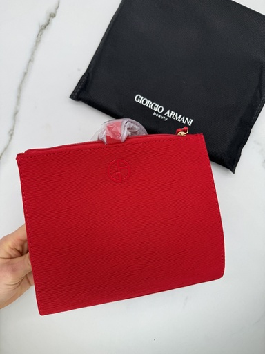 Giorgio Armani Beauty Red Premium Pouch