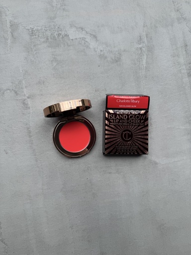 Charlotte Tilbury Island Glow Lip And Cheek Weightless Cream Lip Blush Tint Sun Blushed Glow