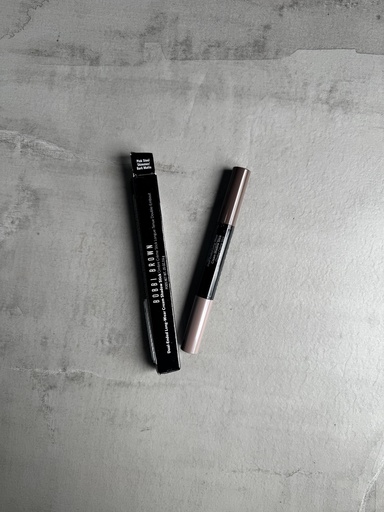 Bobbi Brown Dual-Ended Long-Wear Cream Shadow Stick Pink Steel Shimmer/Bark Matte