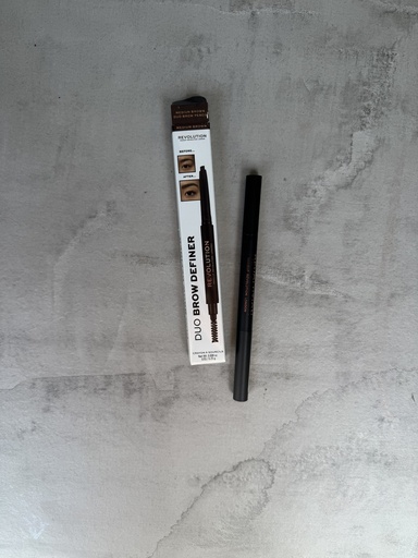 REVOLUTION DUO BROW PENCIL MEDIUM BROWN