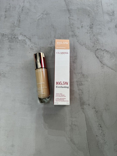 Clarins Everlasting Longwearing & Hydrating Matte Foundation 105.5W 30ml