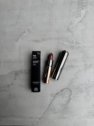 Kiko Milano Gossamer Emotion Creamy Lipstick 109