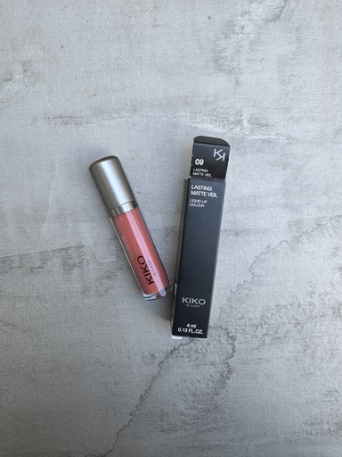 Kiko Milano Lasting Matte Veil Liquid Lip Colour 09