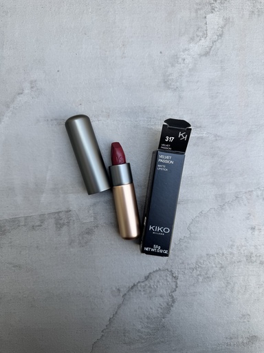 Kiko Milano Velvet Passion Matte Lipstick 317