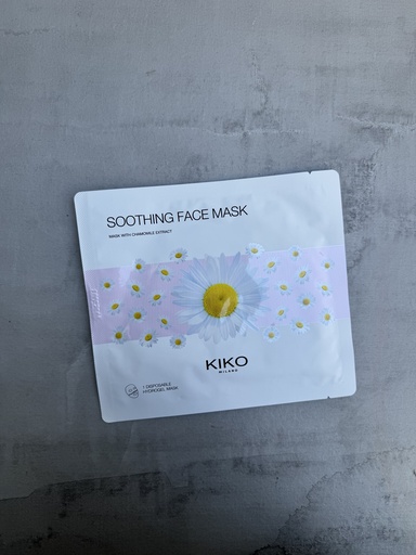 Kiko Milano Soothing Face Mask With Chamomile 