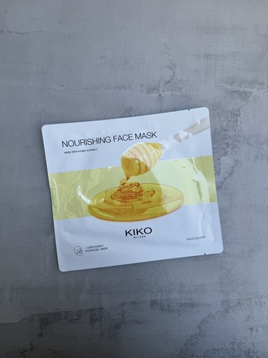 Kiko Milano Nourishing Face Mask With Honey Extract 