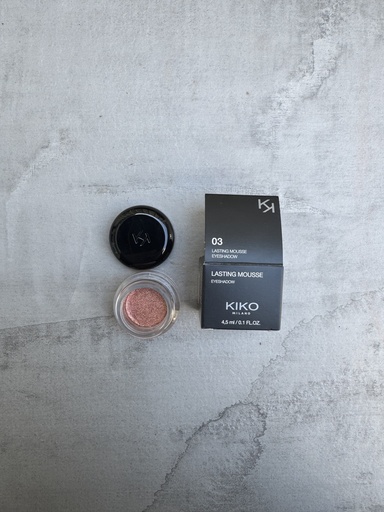 Kiko Milano Lasting Mousse Eyeshadow 03