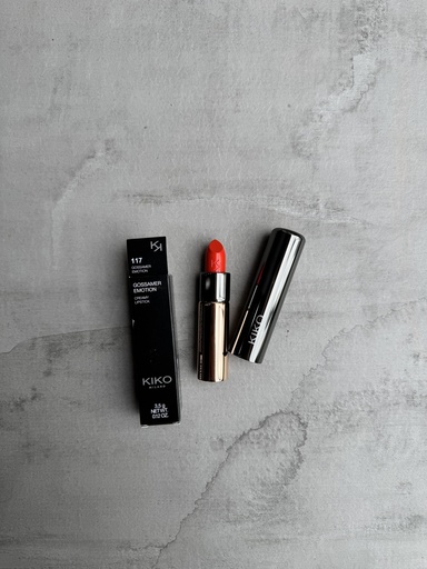 Kiko Milano Gossamer Emotion Creamy Lipstick 117