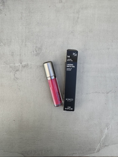 Kiko Milano Lasting Matte Veil Liquid Lip Colour 14
