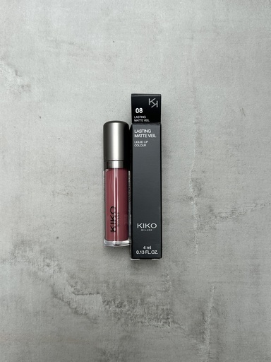 Kiko Milano Lasting Matte Veil Liquid Lip Colour 08