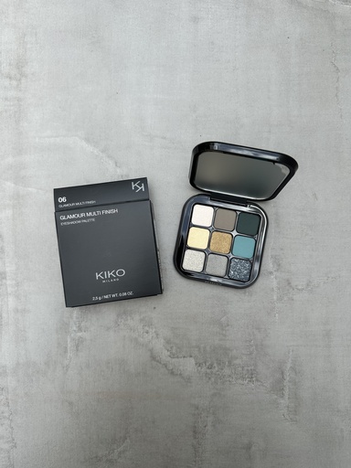 Kiko Milano Glamour Multi Finish Eyeshadow Palette 06