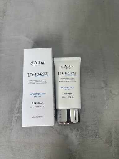 D'Alba Uv Essence Waterfull+ Broad Spectrum Spf 50+ 50ml 