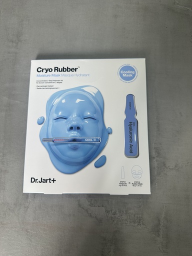 Dr Jart Cryo Rubber Moisture Mask Masque Hydratant 