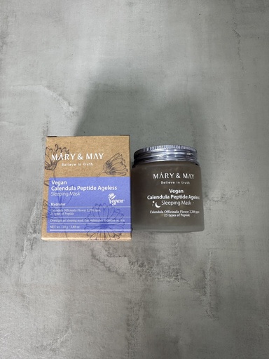 Mary & May Vegan Calendula Peptide Ageless Sleeping Mask 110g