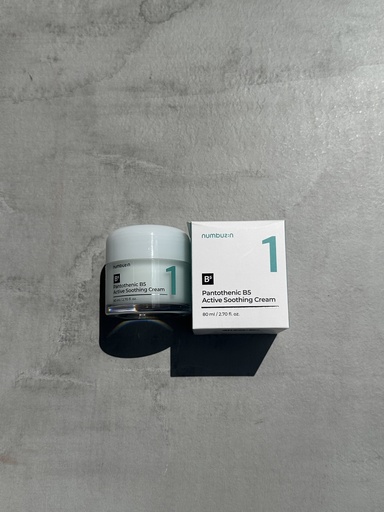 Numbuzin NO.1 Pantothenic B5 Active Soothing Cream 80ml