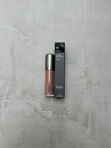 Kiko Milano Lasting Matte Veil Liquid Lip Colour 02
