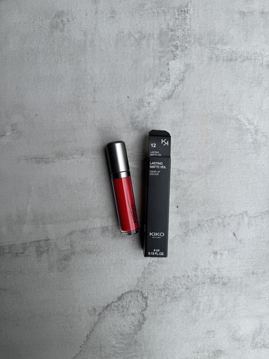 Kiko Milano Lasting Matte Veil Liquid Lip Colour 12